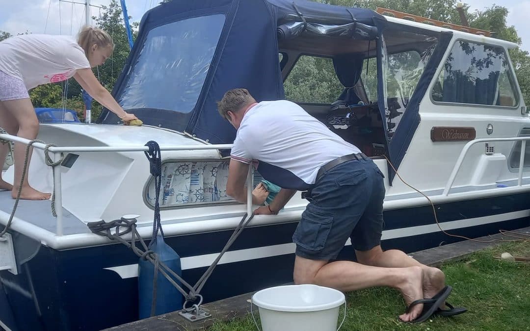 Weekoverzicht #25 van de boot schoonmaken tot wc-pot-tips