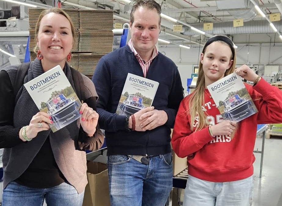 Familie Welvaren – Bootmensen boek> Op bezoek bij de drukkerij!